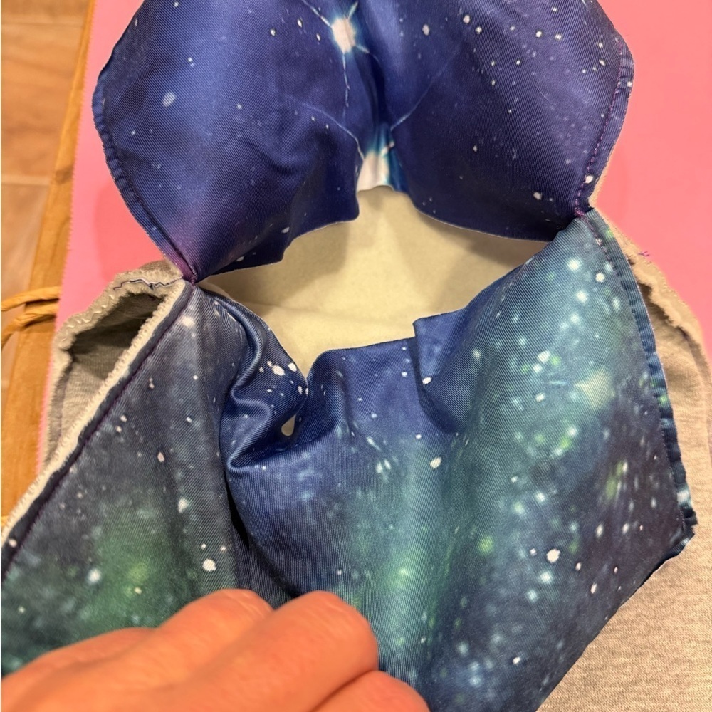Galaxy Print Doll Sleeping Bag We made it Jennifer Gardner 2014 - Picture 4 of 10